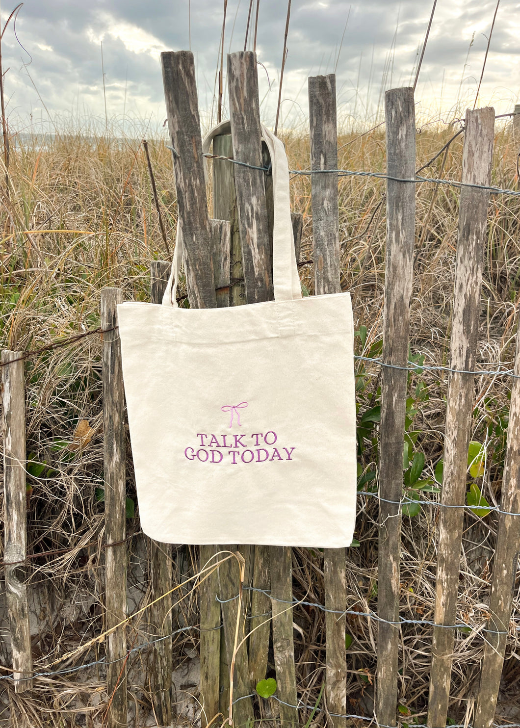 Talk To God Today - Tote Bag