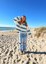 Load image into Gallery viewer, Coastal Granddaughter Sweater - Blue
