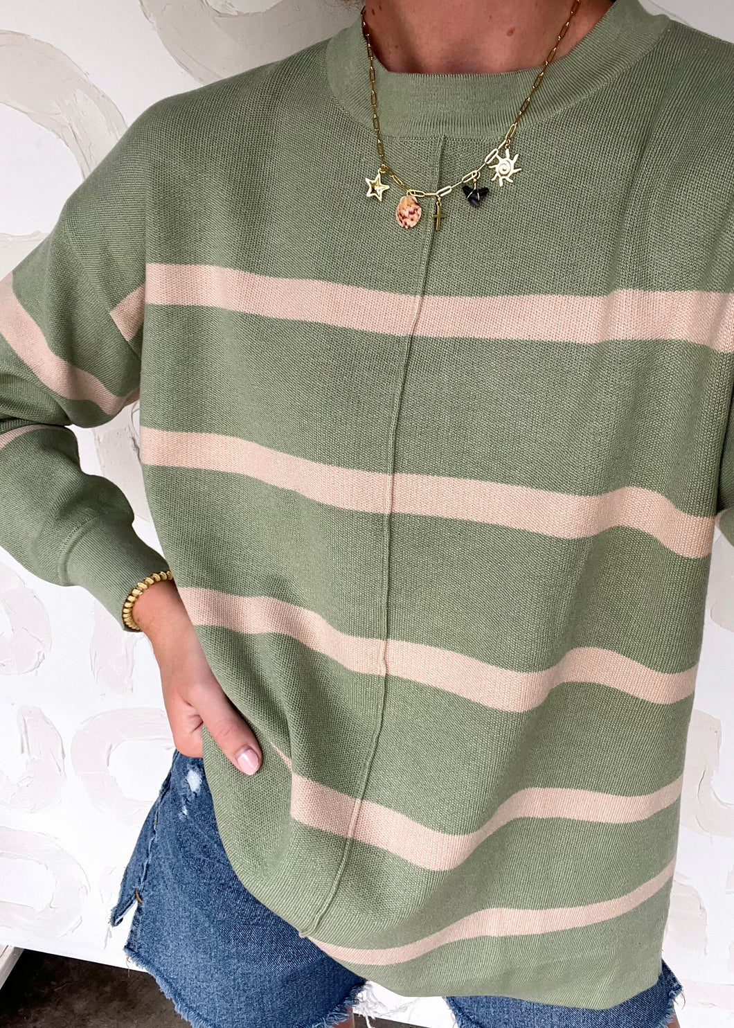 Low Tide Striped Sweater