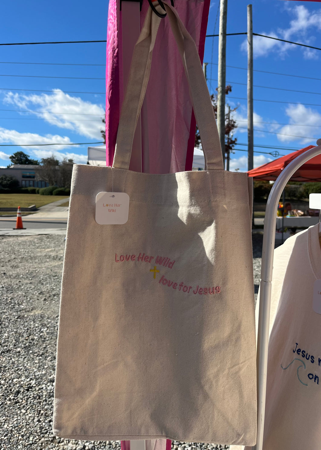 Love Her Wild love for Jesus Tote Bag