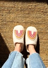 Load image into Gallery viewer, Boho Rainbow Slippers
